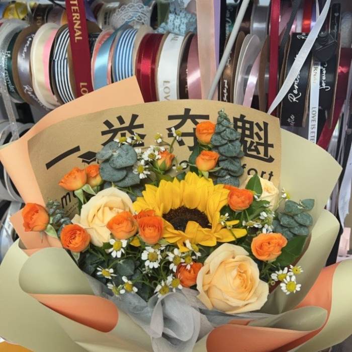 白山临江市送高考生什么花