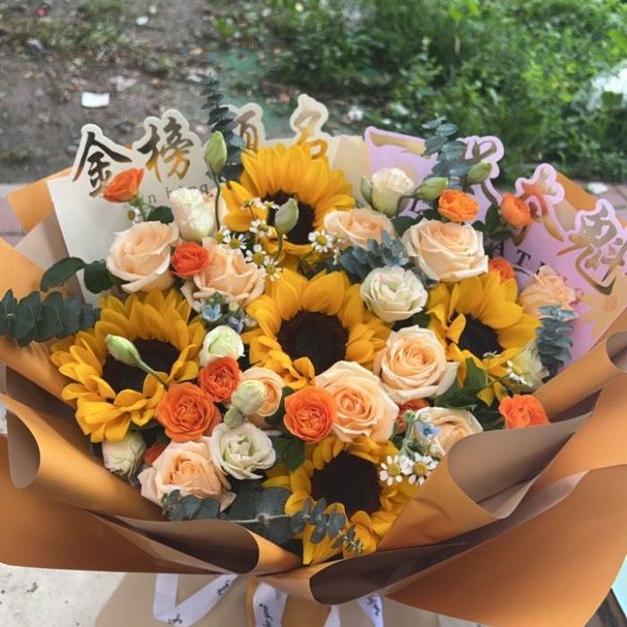 白山临江市送高考生什么花